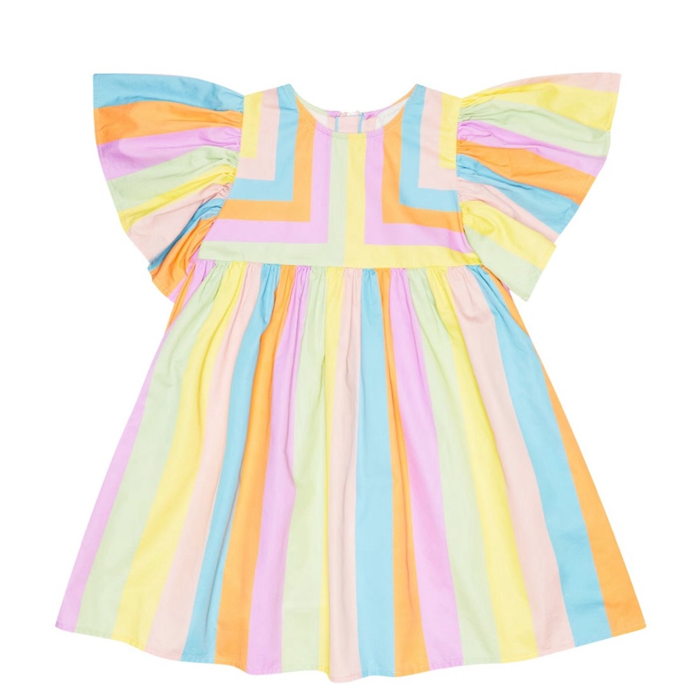 STELLA MCCARTNEY KIDS
Striped cotton dress size 8